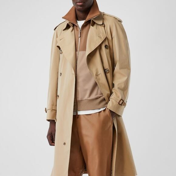 Burberry Beige Westminster Heritage Trench Coat Nova Check Removable No Liner - Picture 13 of 13